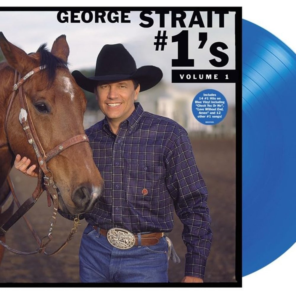George Strait #1s Volume 1 LP ~ Exclusive Colored Vinyl (Blue) ~ New/Sealed!
